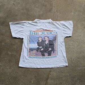 Vintage 1991 The Judds Farewell Tour Love Can Build A Bridge T-Shirt Size 2x